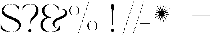 ShorelineSans otf (400) Font OTHER CHARS