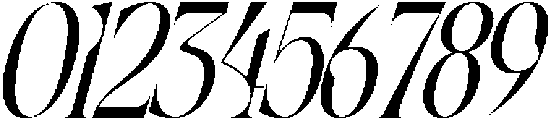 Shortened Connection Italic otf (400) Font OTHER CHARS