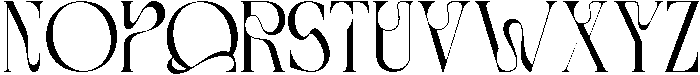 Shortened Connection Regular otf (400) Font UPPERCASE