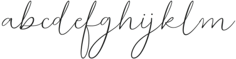 Shorthair-Script otf (400) Font LOWERCASE