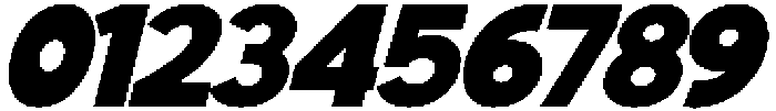 Shout Back Italic otf (400) Font OTHER CHARS