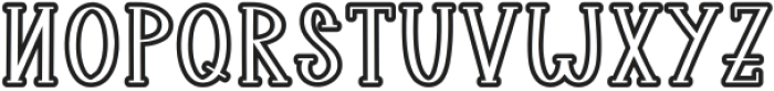 Show Time Regular ttf (400) Font LOWERCASE