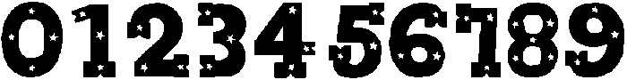 ShowBill Regular otf (400) Font OTHER CHARS