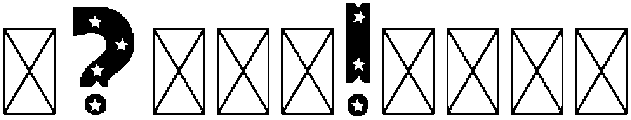 ShowBill Regular otf (400) Font OTHER CHARS