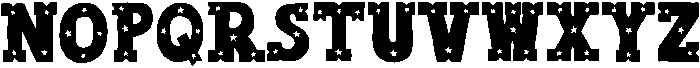 ShowBill Regular otf (400) Font LOWERCASE