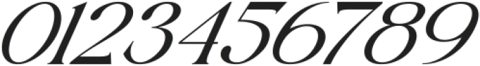 Shows Gracious Italic ttf (400) Font OTHER CHARS