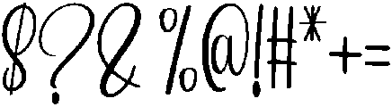 Showtime Regular otf (400) Font OTHER CHARS
