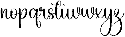 Showtime Regular otf (400) Font LOWERCASE