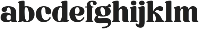 Shugar Regular otf (400) Font LOWERCASE