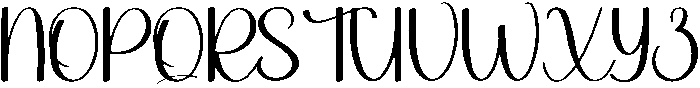 Shunshine Regular otf (400) Font UPPERCASE