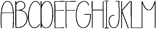 Shunsine Regular otf (400) Font UPPERCASE