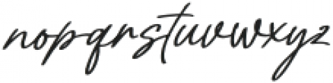 Shuterstone otf (400) Font LOWERCASE