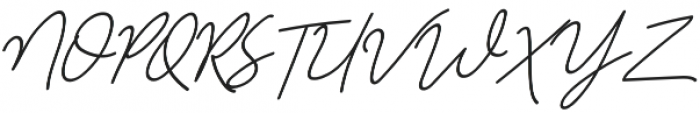 Shutter Stone Italic otf (400) Font UPPERCASE
