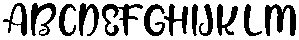 sherly otf (400) Font UPPERCASE