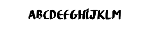 Shandala Typeface Font LOWERCASE