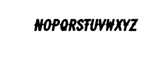 ShourtcutItalic.ttf Font LOWERCASE