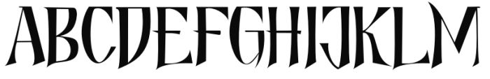 Shadowfield Regular Font UPPERCASE