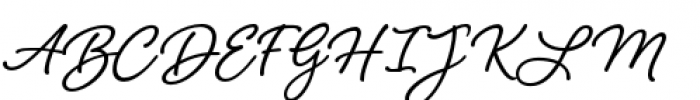 Shelby Regular Font UPPERCASE