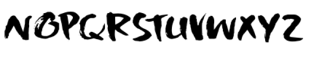 Shinano Regular Font UPPERCASE