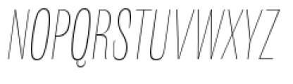 Shiva Italic Font UPPERCASE