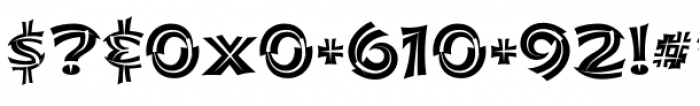 Shojumaru Pro Split Font OTHER CHARS