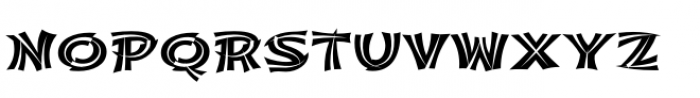 Shojumaru Pro Split Font LOWERCASE