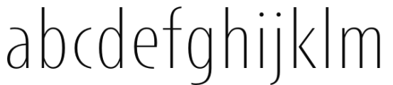 Short Films XLight Font LOWERCASE