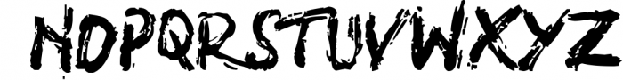 SHIRK - SVG FONT Font UPPERCASE