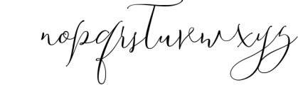 Shailene Script Font Font LOWERCASE