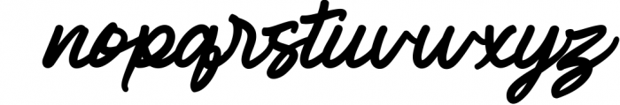 Shallow Thoughts - Modern Script Font LOWERCASE