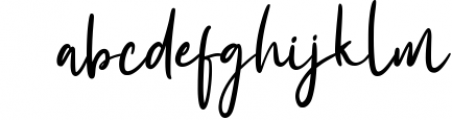 Shalytta - Hand Drawn Script Font Font LOWERCASE