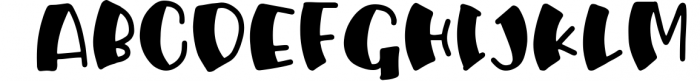 Shanky Font LOWERCASE