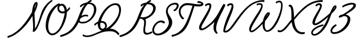 Shantik Script Font UPPERCASE