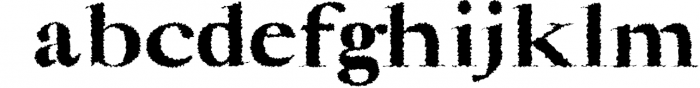 Sharis Serif Typeface 3 Font LOWERCASE