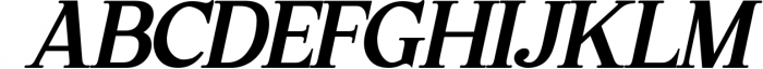 Sharon - Futuristic Serif 1 Font UPPERCASE