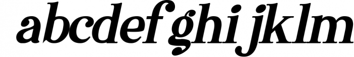 Sharon - Futuristic Serif 1 Font LOWERCASE