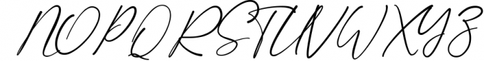 Shatoshi Signature - Modern Signature Font 1 Font UPPERCASE