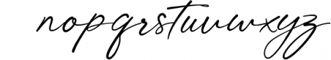Shatoshi Signature - Modern Signature Font 1 Font LOWERCASE