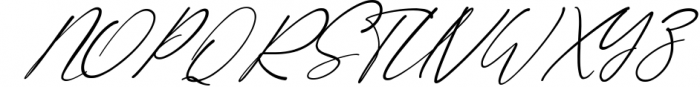Shatoshi Signature - Modern Signature Font Font UPPERCASE