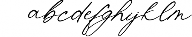 Shatoshi Signature - Modern Signature Font Font LOWERCASE