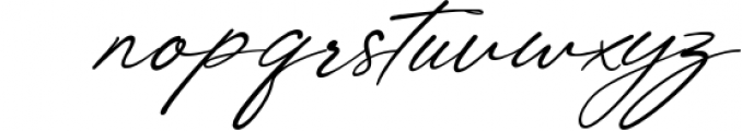 Shatoshi Signature - Modern Signature Font Font LOWERCASE