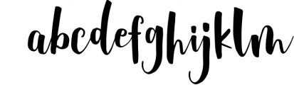 Sheiloria Font LOWERCASE