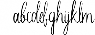 Sherlock calligraphy script font Font LOWERCASE