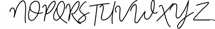 Shutter Stone - Signature Script Font UPPERCASE