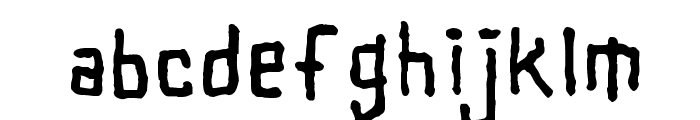 SHARRPE GOTHIK Font LOWERCASE