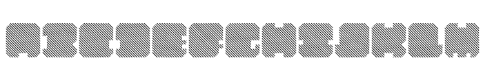 SHD TechnoType Italic Font UPPERCASE
