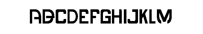 SHEVAns Font UPPERCASE