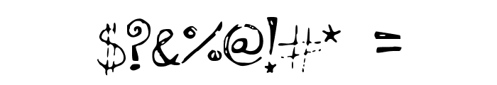 SHaLaKaDuLaH Font OTHER CHARS