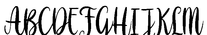 Shabina Font UPPERCASE