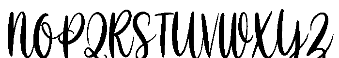 Shabina Font UPPERCASE